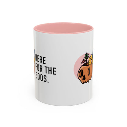 Here For The Boos Halloween Coffee Mug