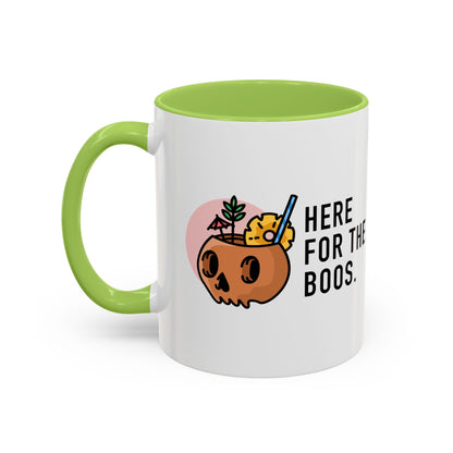 Here For The Boos Halloween Coffee Mug