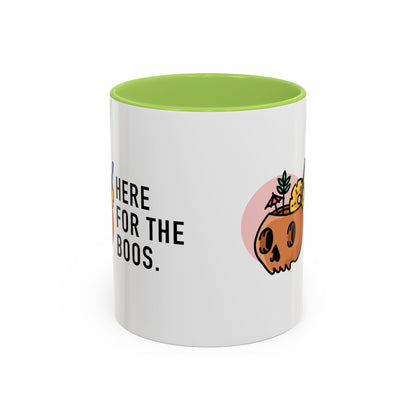 Here For The Boos Halloween Coffee Mug
