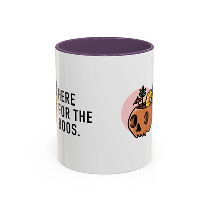 Here For The Boos Halloween Coffee Mug