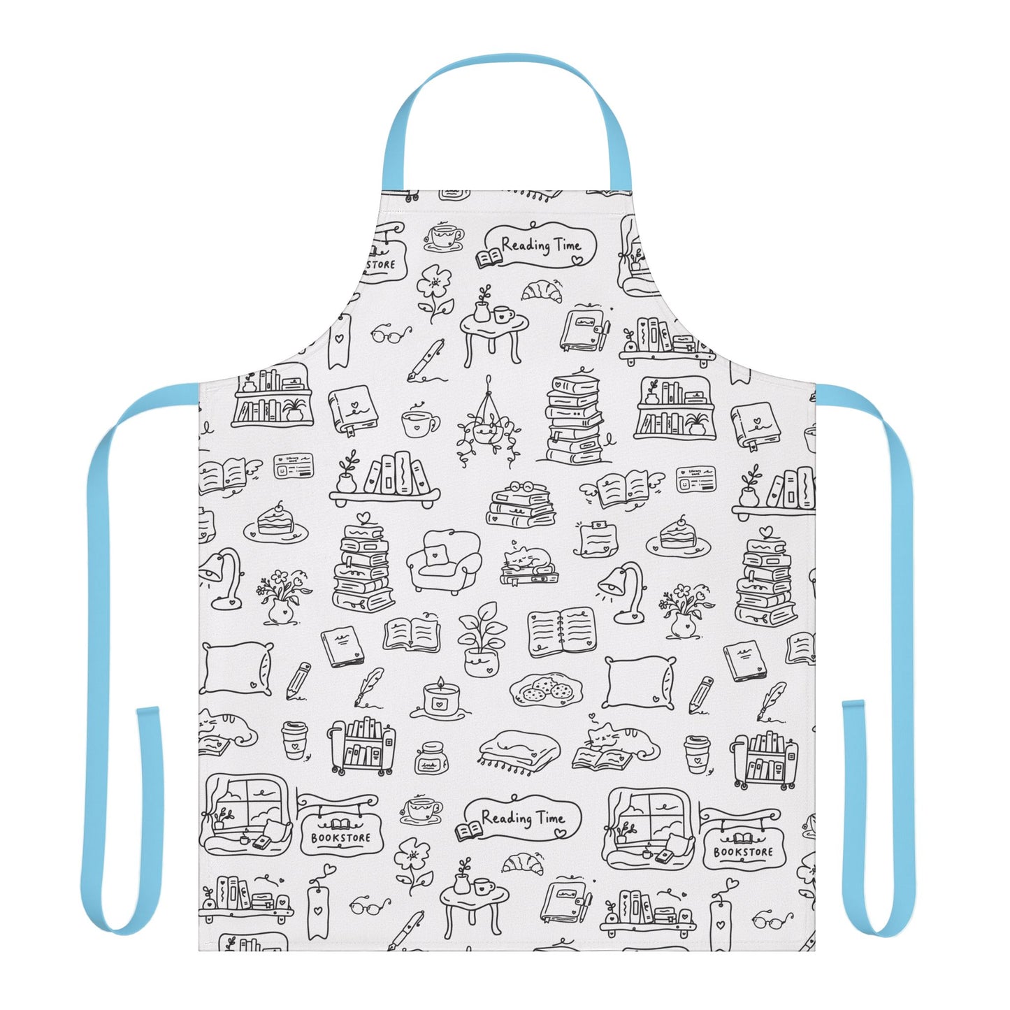 Bookish Heaven Apron — Novelty Apron for Book Lovers