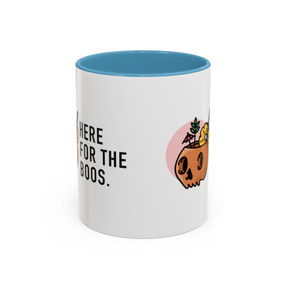 Here For The Boos Halloween Coffee Mug