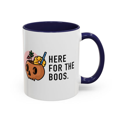 Here For The Boos Halloween Coffee Mug