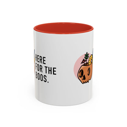 Here For The Boos Halloween Coffee Mug