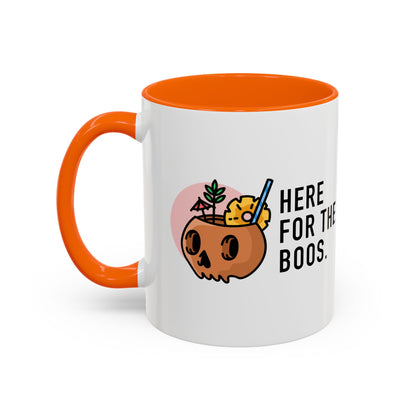 Here For The Boos Halloween Coffee Mug