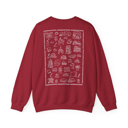 Northkind Reading Crewneck - Northkind's blueprint for bookish heaven