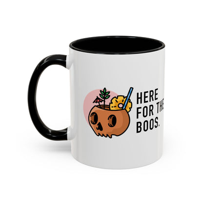 Here For The Boos Halloween Coffee Mug