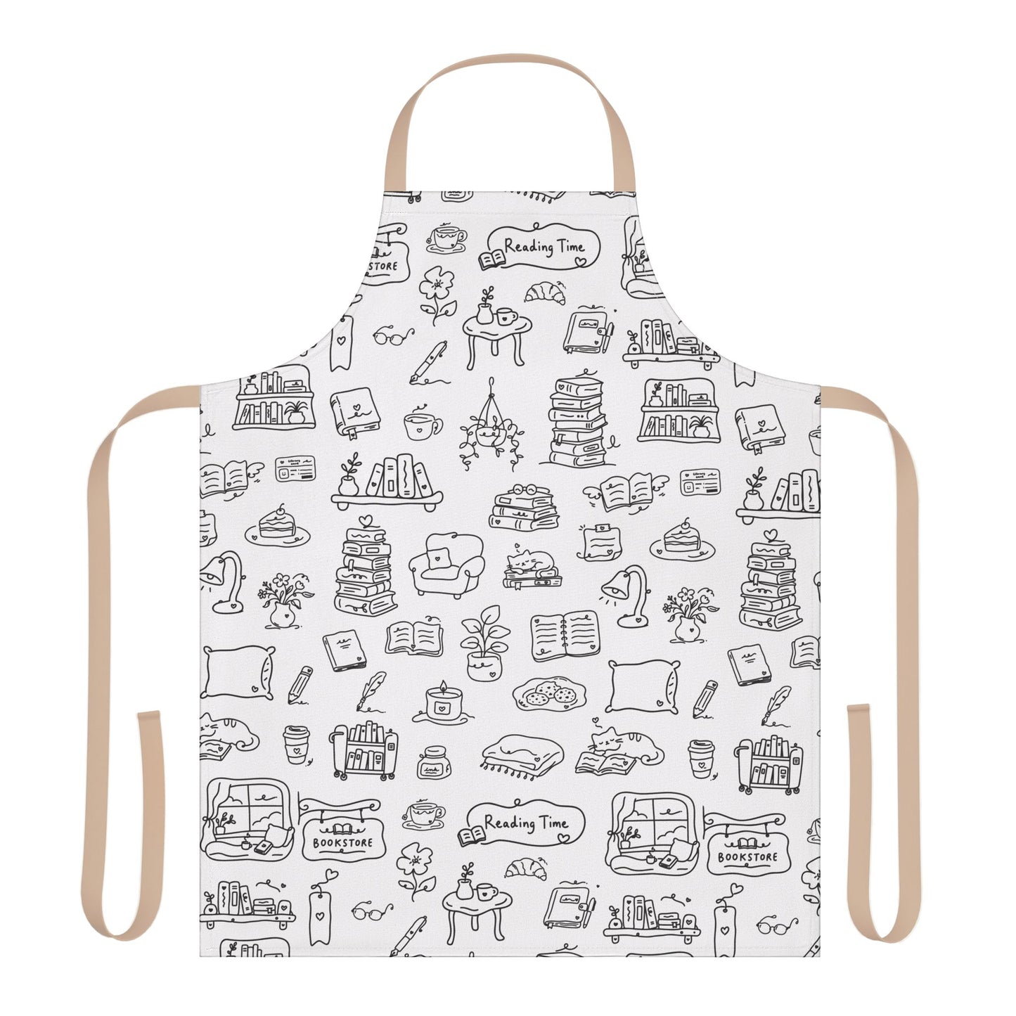 Bookish Heaven Apron — Novelty Apron for Book Lovers