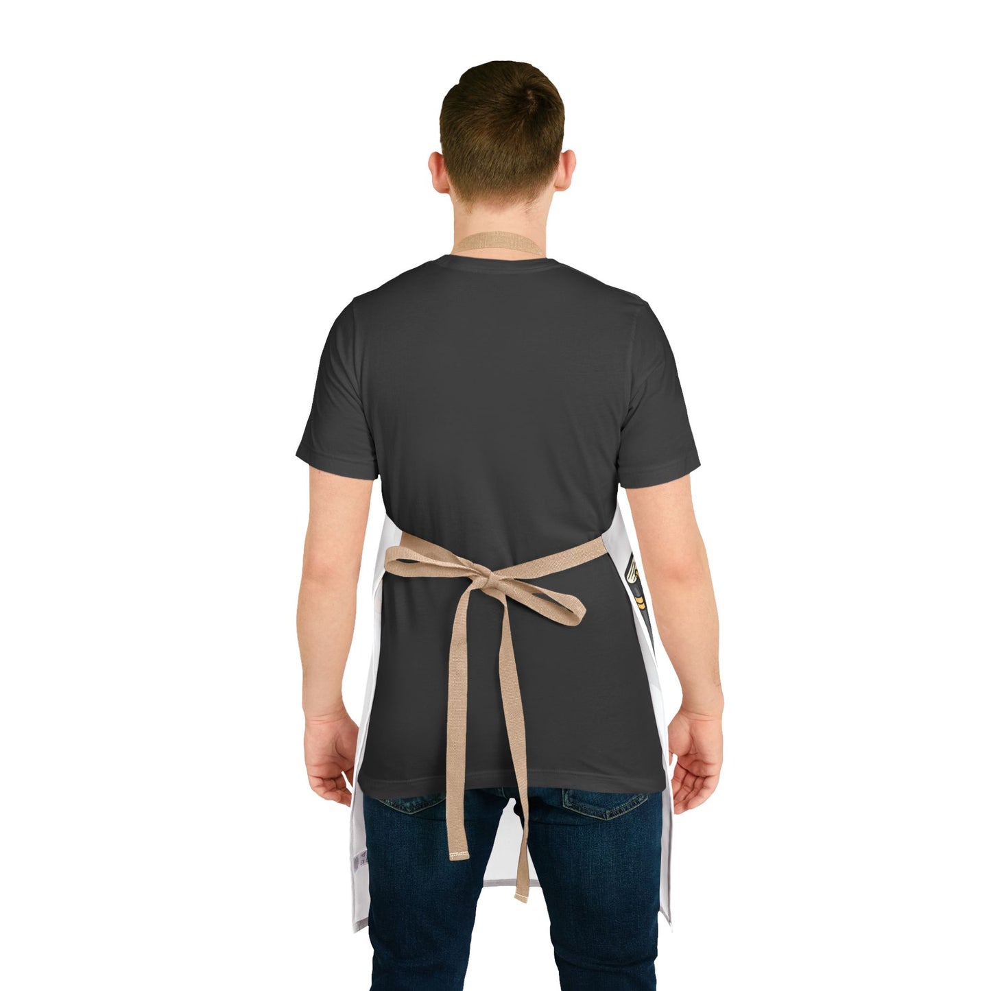 Book Lover Apron — "I Like Big Books and I Cannot Lie" Novelty Kitchen Apron