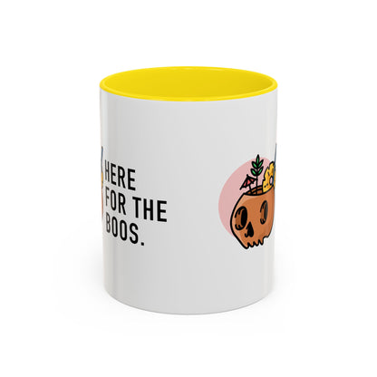 Here For The Boos Halloween Coffee Mug