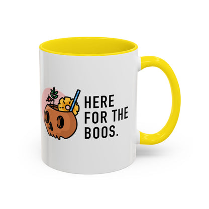 Here For The Boos Halloween Coffee Mug