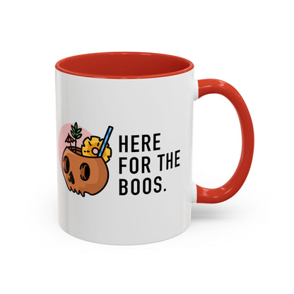 Here For The Boos Halloween Coffee Mug