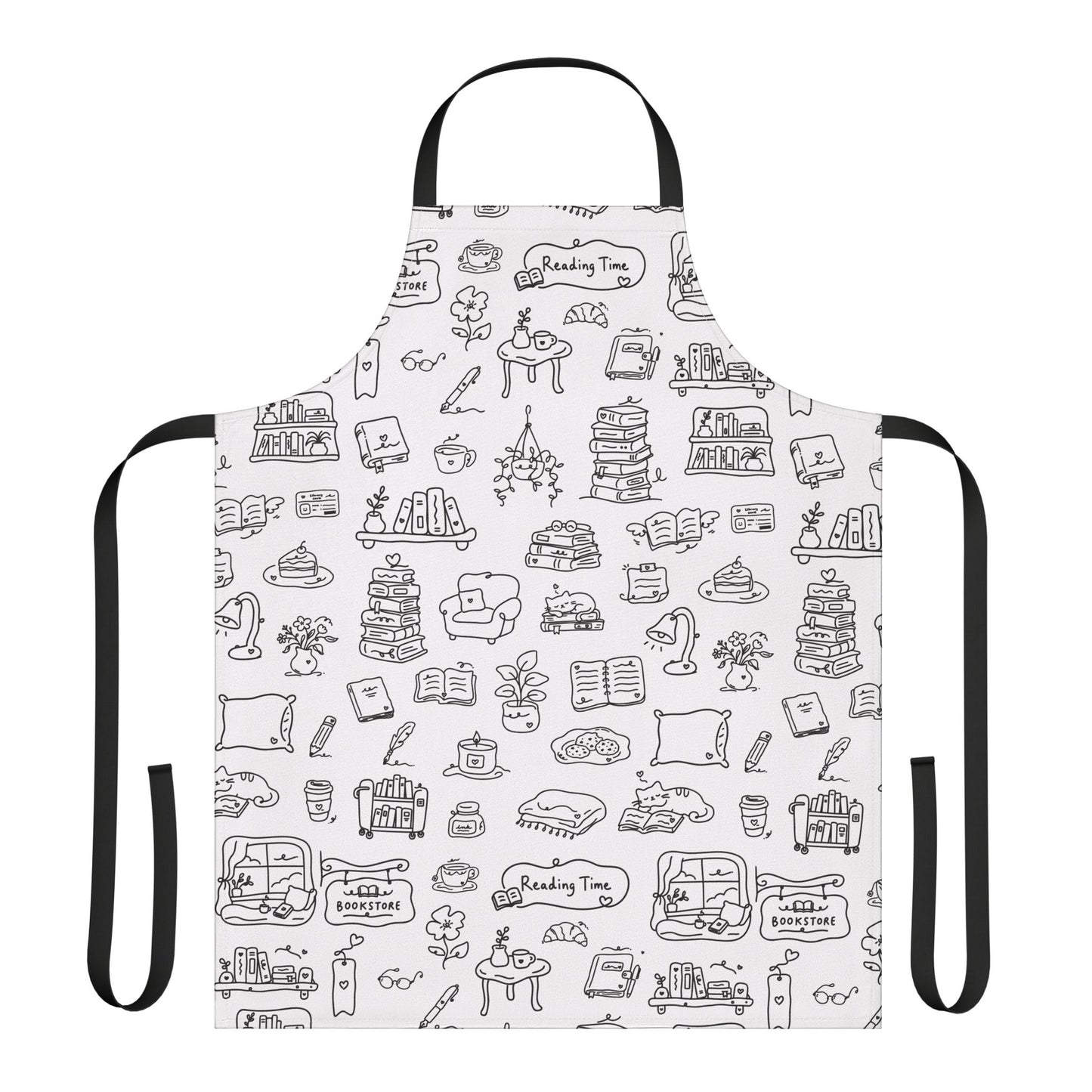 Bookish Heaven Apron — Novelty Apron for Book Lovers