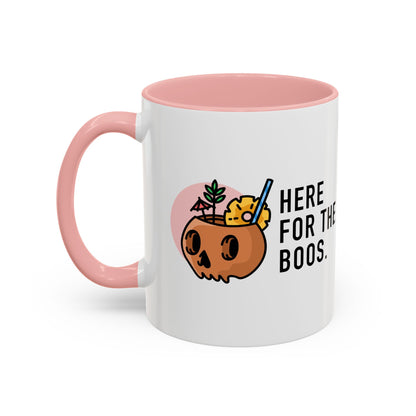 Here For The Boos Halloween Coffee Mug