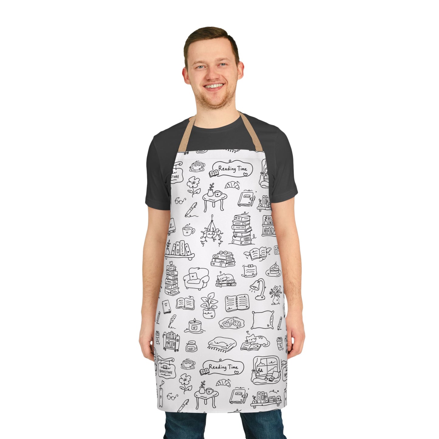 Bookish Heaven Apron — Novelty Apron for Book Lovers