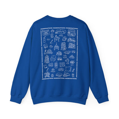 Northkind Reading Crewneck - Northkind's blueprint for bookish heaven