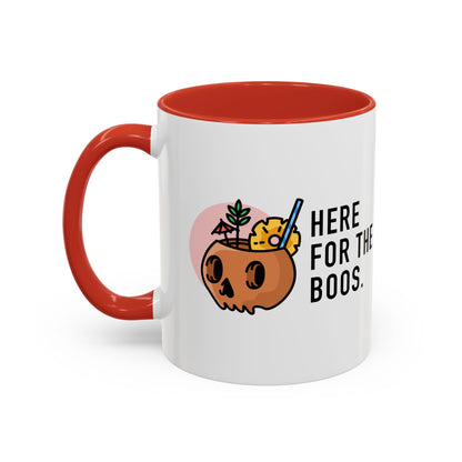 Here For The Boos Halloween Coffee Mug