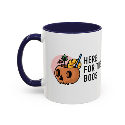 Here For The Boos Halloween Coffee Mug