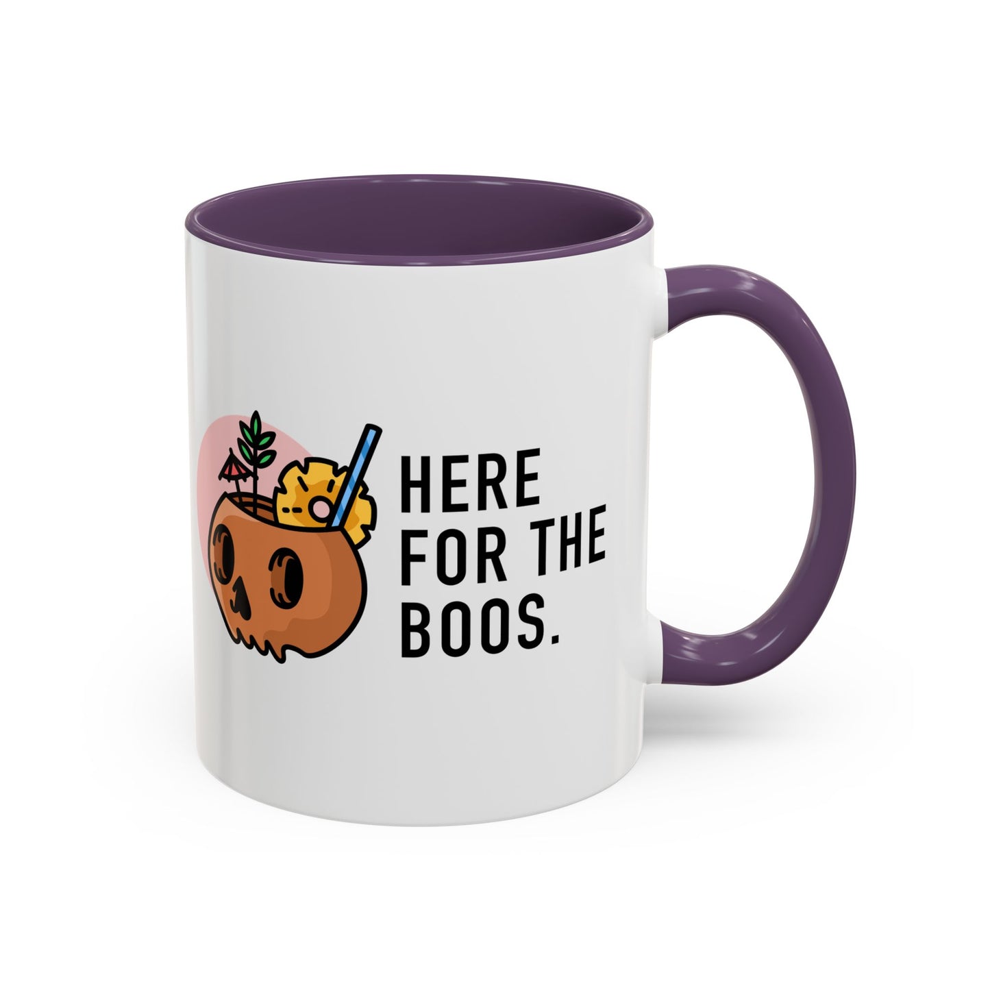 Here For The Boos Halloween Coffee Mug
