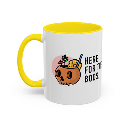 Here For The Boos Halloween Coffee Mug