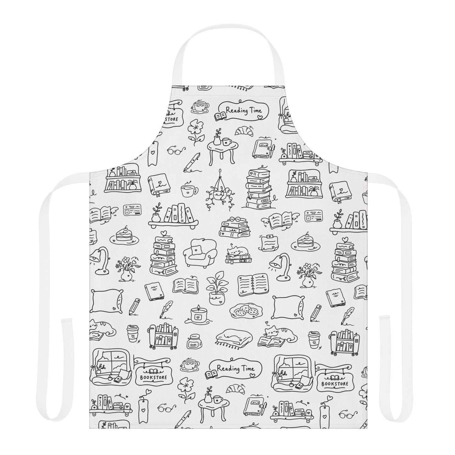 Bookish Heaven Apron — Novelty Apron for Book Lovers