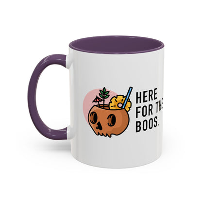 Here For The Boos Halloween Coffee Mug