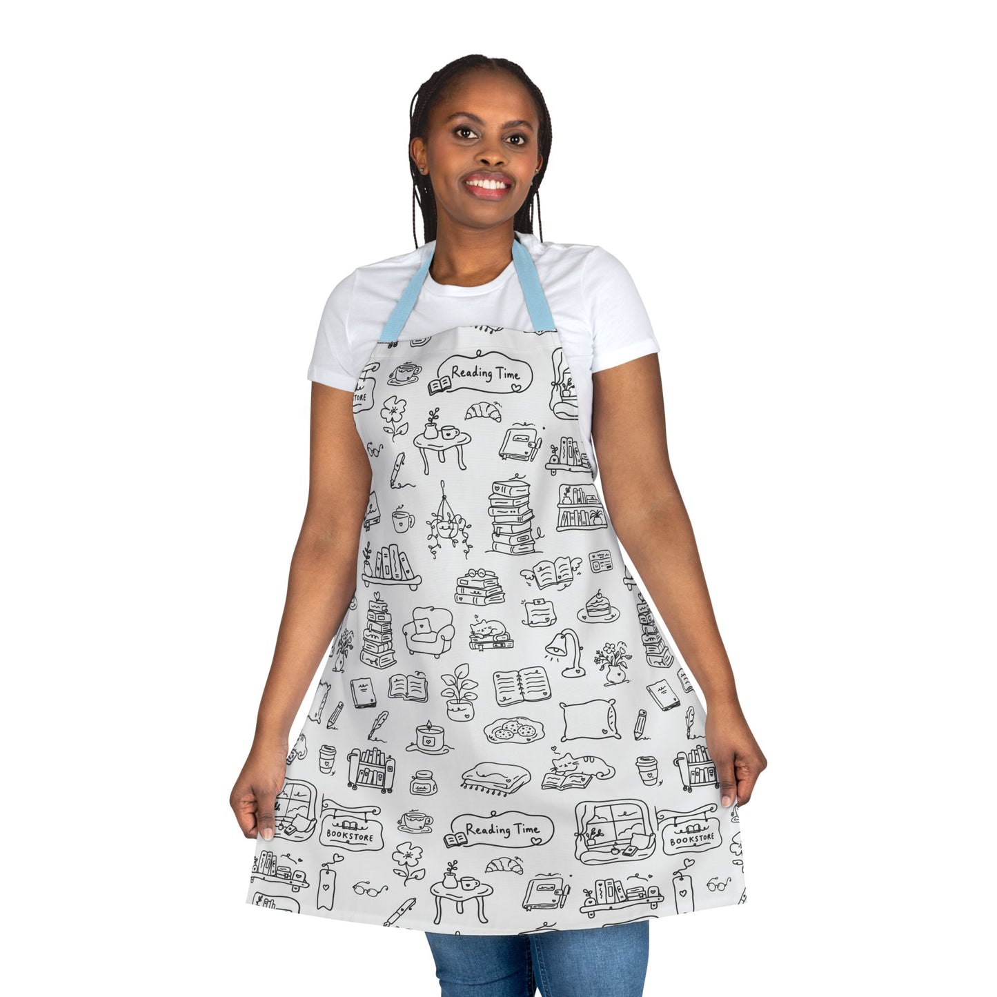 Bookish Heaven Apron — Novelty Apron for Book Lovers